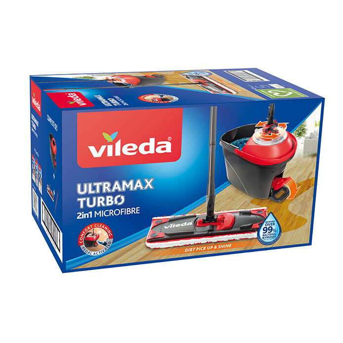 vhbw 10x lingettes compatible avec Vileda Ultramat 2in1, Ultramax